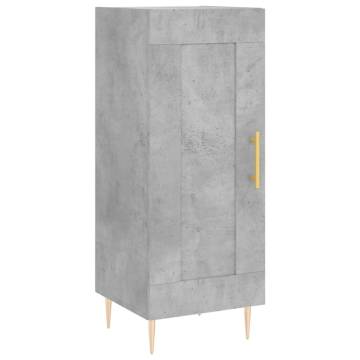 Highboard Concrete Grey - Stylish Engineered Wood Storage