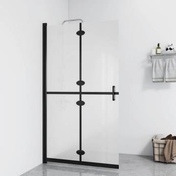 Foldable Walk-in Shower Wall 70x190 cm - Frosted ESG Glass