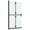 Foldable Walk-in Shower Wall 70x190 cm - Frosted ESG Glass