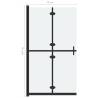 Foldable Walk-in Shower Wall 70x190 cm - Frosted ESG Glass