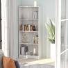 4-Tier Book Cabinet High Gloss White 60x24x142 cm Engineered Wood Colour high gloss white Size 60 x 24 x 142 cm Quantity in Package 1 