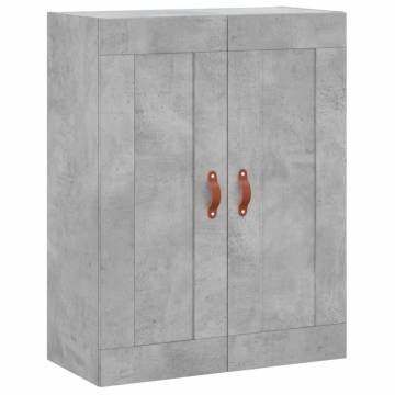 Stylish Highboard Concrete Grey – Ample Storage & Stability