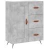 Stylish Highboard Concrete Grey – Ample Storage & Stability