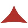 Red Sunshade Sail 4.5x4.5m 160g/m² HDPE for Outdoor Shelter