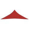 Red Sunshade Sail 4.5x4.5m 160g/m² HDPE for Outdoor Shelter