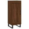 Elegant Highboard Brown Oak - 34.5x34x180 cm | HipoMarket