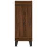 Elegant Highboard Brown Oak - 34.5x34x180 cm | HipoMarket