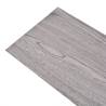 Non Self-adhesive PVC Flooring Planks 5.26 m² - Dark Grey