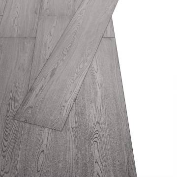 Non Self-adhesive PVC Flooring Planks 5.26 m² - Dark Grey