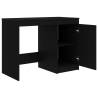 Modern Black Desk 140x50 cm | Stylish Office Furniture