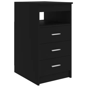 Modern Black Desk 140x50 cm | Stylish Office Furniture