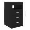 Modern Black Desk 140x50 cm | Stylish Office Furniture