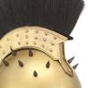 Greek Warrior Helmet Antique Replica | LARP Brass Steel