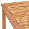 Garden Dining Table 180x90 cm - Solid Teak Wood Furniture