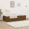 Day Bed Honey Brown 90x200 cm | Solid Pine Wood Sofa Bed