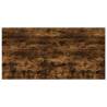 Wall Shelves Set of 4 - Smoked Oak | Durable Engineered Wood