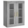 Highboard Grey Sonoma - Stylish Engineered Wood Storage Solution