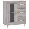 Highboard Grey Sonoma - Stylish Engineered Wood Storage Solution