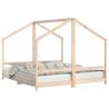 Kids Bed Frame 90x200 cm | Solid Pine Wood | Durable Design