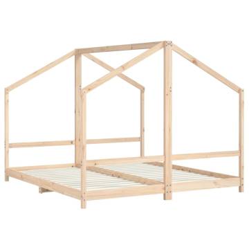 Kids Bed Frame 90x200 cm | Solid Pine Wood | Durable Design