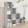 Book Cabinet Grey Sonoma 155x24x160 cm Colour grey sonoma Quantity in Package 1 