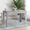 Dining Table Concrete Grey 120x60x76 cm Engineered Wood Colour concrete grey Quantity in Package 1 