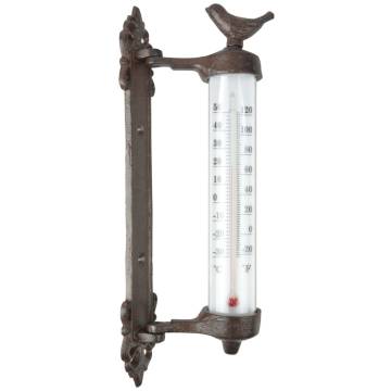 Esschert Design Wall Thermometer - Brown Cast Iron | HipoMarket