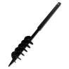 Ground Drill with Handle 100mm & 9m Extension Tube - Steel