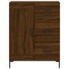 Brown Oak Sideboard 69.5x34x90 cm - Durable & Stylish