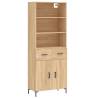 Highboard Sonoma Oak - Stylish Storage Solution | HipoMarket