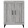 Highboard Grey Sonoma – Stylish Engineered Wood Storage 69.5x34x180 