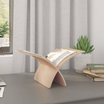 Wooden Magazine Rack - Floor Standing Natural | HipoMarket