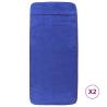 Royal Blue Beach Towels 2 pcs | Soft & Quick Drying | Hipomarket