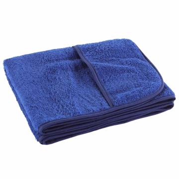 Royal Blue Beach Towels 2 pcs | Soft & Quick Drying | Hipomarket