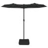 Double-Head Parasol Anthracite 316x240 cm | Hipomarket UK