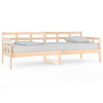 Day Bed Solid Wood Pine 80x200 cm - Stylish & Functional