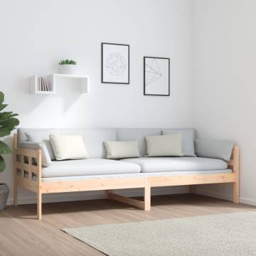 Day Bed Solid Wood Pine 80x200 cm - Stylish & Functional