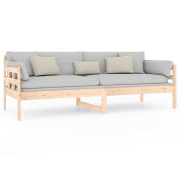 Day Bed Solid Wood Pine 80x200 cm - Stylish & Functional