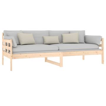 Day Bed Solid Wood Pine 80x200 cm - Stylish & Functional