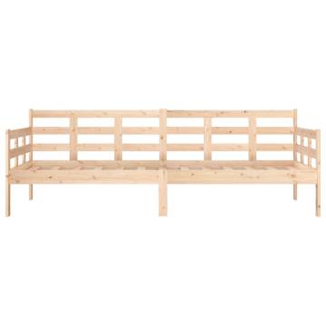 Day Bed Solid Wood Pine 80x200 cm - Stylish & Functional