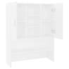 Washing Machine Cabinet White 70.5x25.5x90 cm - Shop Now