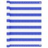 Balcony Screen Blue and White 90x400 cm HDPE Colour blue and white Size 90 x 400 cm Quantity in Package 1 