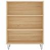 Stylish Highboard Sonoma Oak - Durable Engineered Wood