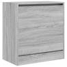 Shoe Cabinet Grey Sonoma - Compact Storage Solution