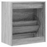 Shoe Cabinet Grey Sonoma - Compact Storage Solution