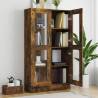 Vitrine Cabinet Smoked Oak - Stylish Storage Solution