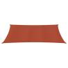 Terracotta Sunshade Sail 2x4.5m - UV Resistant & Mould Proof