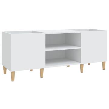 Record Cabinet White - Stylish & Durable Vinyl Storage