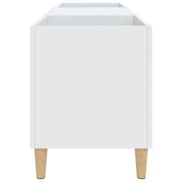 Record Cabinet White - Stylish & Durable Vinyl Storage