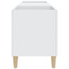 Record Cabinet White - Stylish & Durable Vinyl Storage